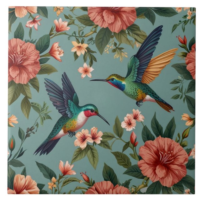 Carreau Colibri  (Devant)