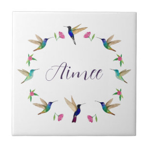 Carreau Colibri personnalisé