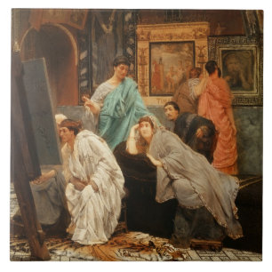 Carreau Collecteur d'Alma-Tadema   à l'heure d'Augustus