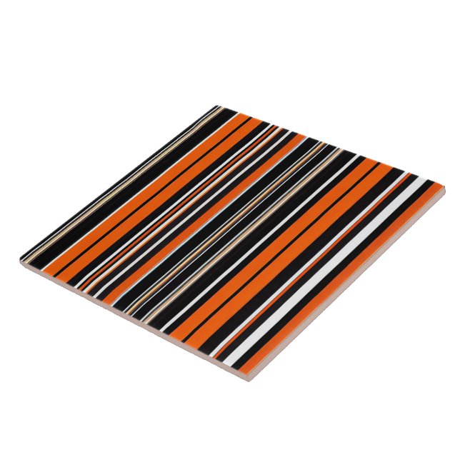 Carreau Collection d'automne Brown Orange (Côté)