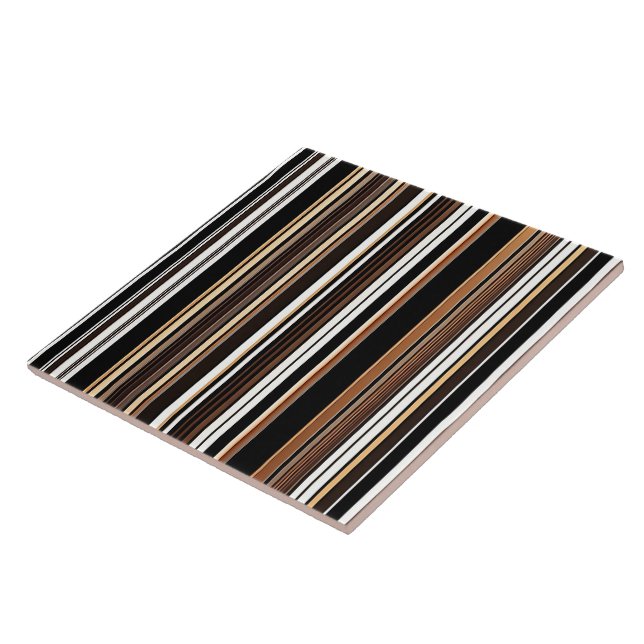 Carreau Collection d'automne populaire de luxe Brown (Côté)