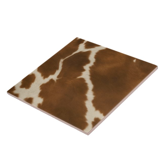 Carreau Collection en cuir moderne Elégante Vache Faux (Côté)