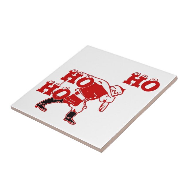 Carreau Collection Père Noël Ho Ho Ho Ho (Côté)