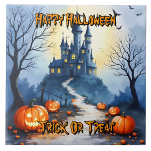 Carreau Collection Populaire Halloween Épouvantable Mignon