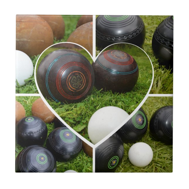 Carreau Collection vintage de pelouses, (Devant)