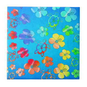 Carreau Colorant Honu de cravate et ketmie