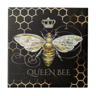Carreau Combe royal de miel de la reine Vintage Bee
