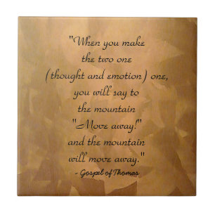 Carreau Comment Prier Évangile De Thomas