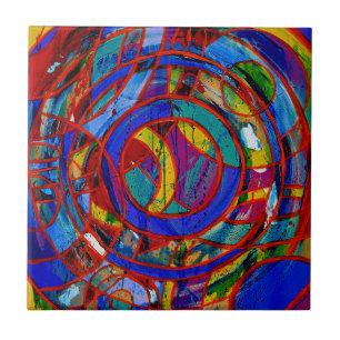 Carreau Composition #17 par Michael Moffa