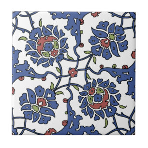 Carreau Composition turque 1 en fleur de jardin