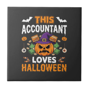 Carreau Comptable Aime Halloween Citrouille Comptable Desi