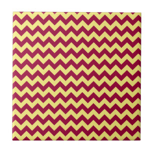 Carreau Conception Chevron Jaune