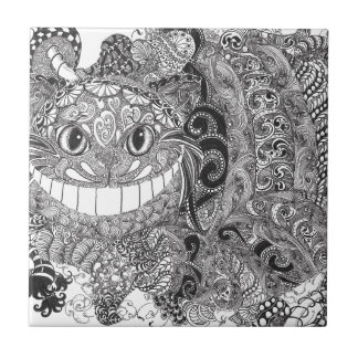 Carreau Conception de chat de Cheshire