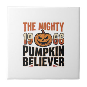 Carreau Conception de chemise Halloween Vintage Pumpkin Be
