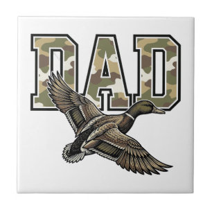 Carreau Conception de chemise vectorielle Camo Papa Canard
