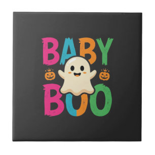 Carreau Conception de fantôme Halloween Baby Boo_1