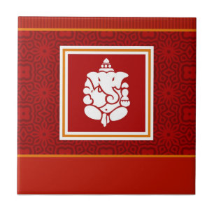 Carreau Conception de Ganesha de Dieu