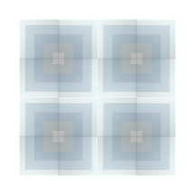 Conception de la forme Carré du quart de nuances b