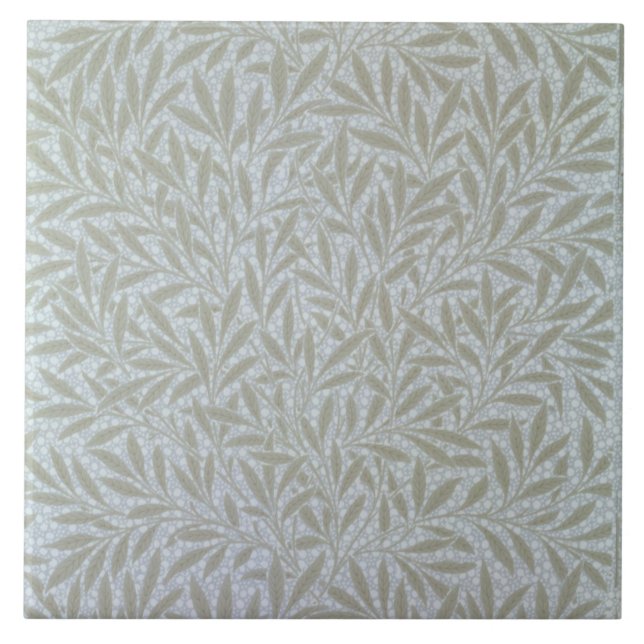 Carreau Conception de papier peint de saule, 1874 (Devant)