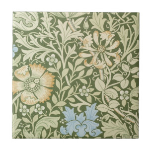 Carreau Conception de papier peint de William Morris sur