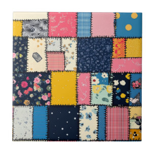 Carreau Conception de Patchwork adorable, Motif Joueur