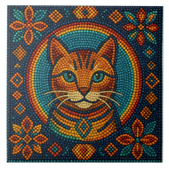 Carreau Conception de perle Kitty (Devant)