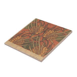 Carreau Conception de tissu de Koloman Moser- pour