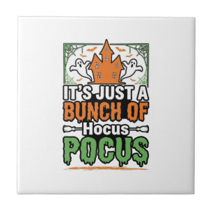 Carreau Conception de vecteur de citation Hocus Pocus Hall