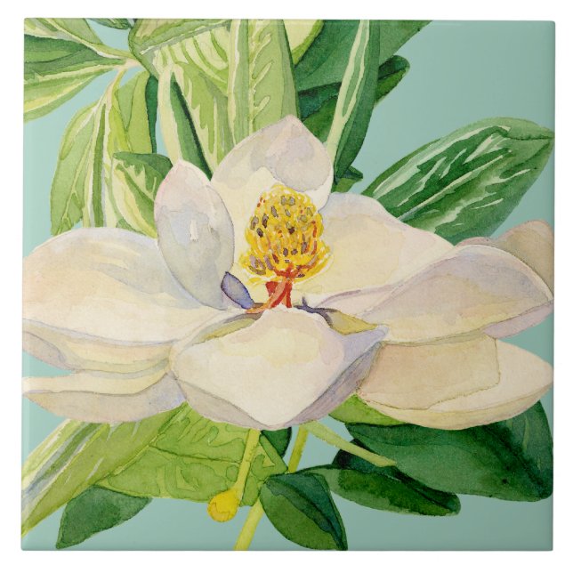 Carreau Conception décorative florale de tuile d'art de (Devant)