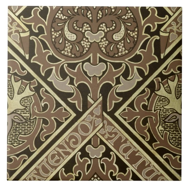 Carreau Conception ecclésiastique de papier peint de (Devant)