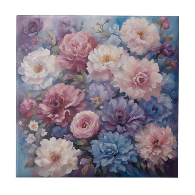 Carreau Conception fleur sauvage (Devant)