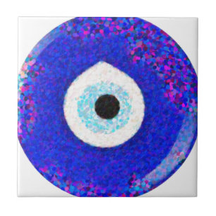 Carreau Conception turque d'oeil mauvais de Nazar