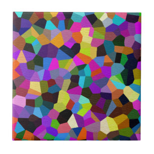 Carreau Confetti dans les tons bijoux