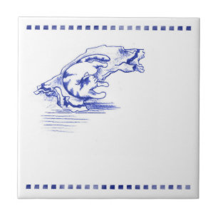 Carreau Confort de serviette Kitty Chat Toile de toilette