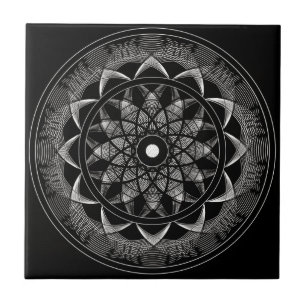 Carreau Conscience - mandala sacré de la géométrie