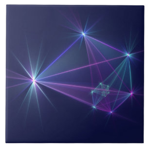 Carreau Constellation, Art Fractal Abstrait Fantastique