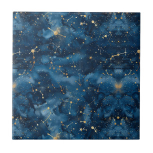 Carreau Constellation céleste - Nuit étoilée (7)