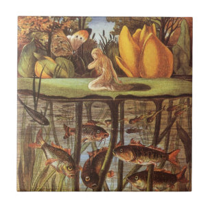 Carreau Contes de fées vintage Thumbelina, Eleanor Vere Bo