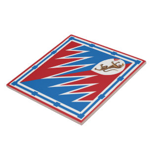 Carreau Contrada della Pantera (Panther) Palio di Siena