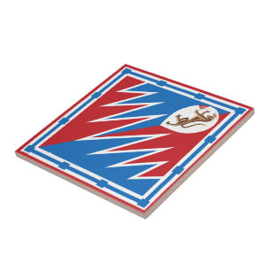 Carreau Contrada della Pantera (Panther) Palio di Siena