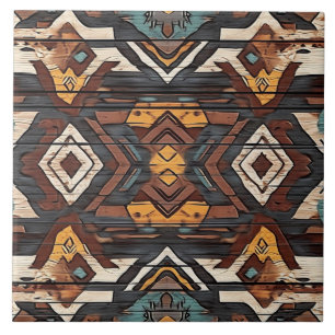Carreau Cool Aztec faux bois