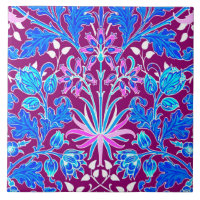 Copie, Aqua et pourpre de jacinthe de William