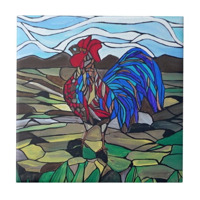 Carreau Coq de pays (Devant)