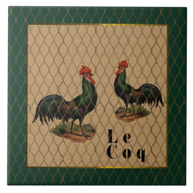 Carreau Coqs un cru de Ferme de La (Devant)