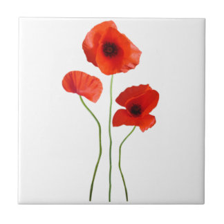 Carreau coquelicot -poppy