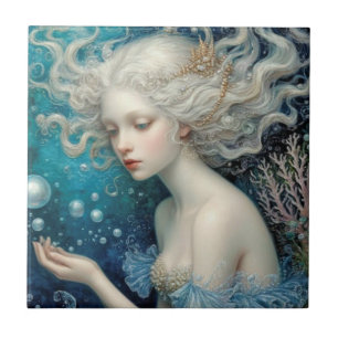 Carreau Corail De Sirène Sous L'Imaginaire De Mer