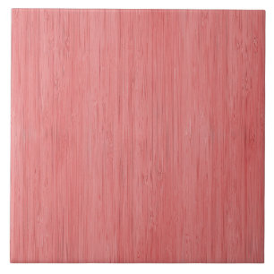 Carreau Coral rose bambou bois apparence