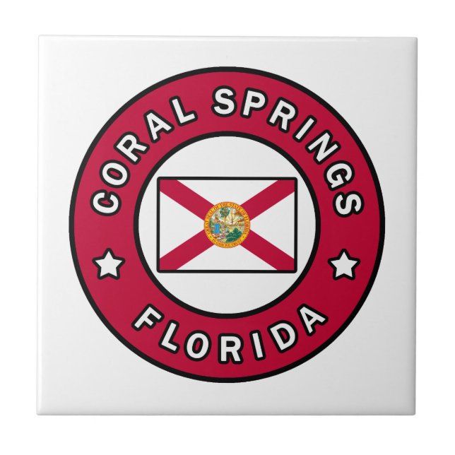 Carreau Coral Springs Floride (Devant)