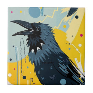 Carreau Corbeau (miroir B)