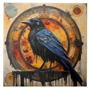 Carreau Corbeau noir, Graffiti Art